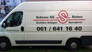 Spenglerei - sanitäre Anlagen - Schranz AG - Riehen - Basel